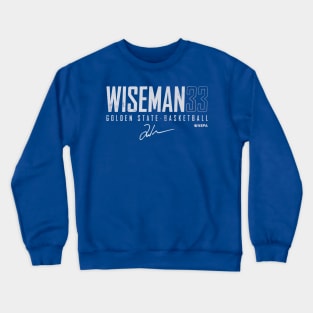 James Wiseman Golden State Elite Crewneck Sweatshirt